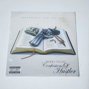 Mikey Vegaz Confessions Of A Hustler CD New Sealed Rare Hip Hop Pyrex Media